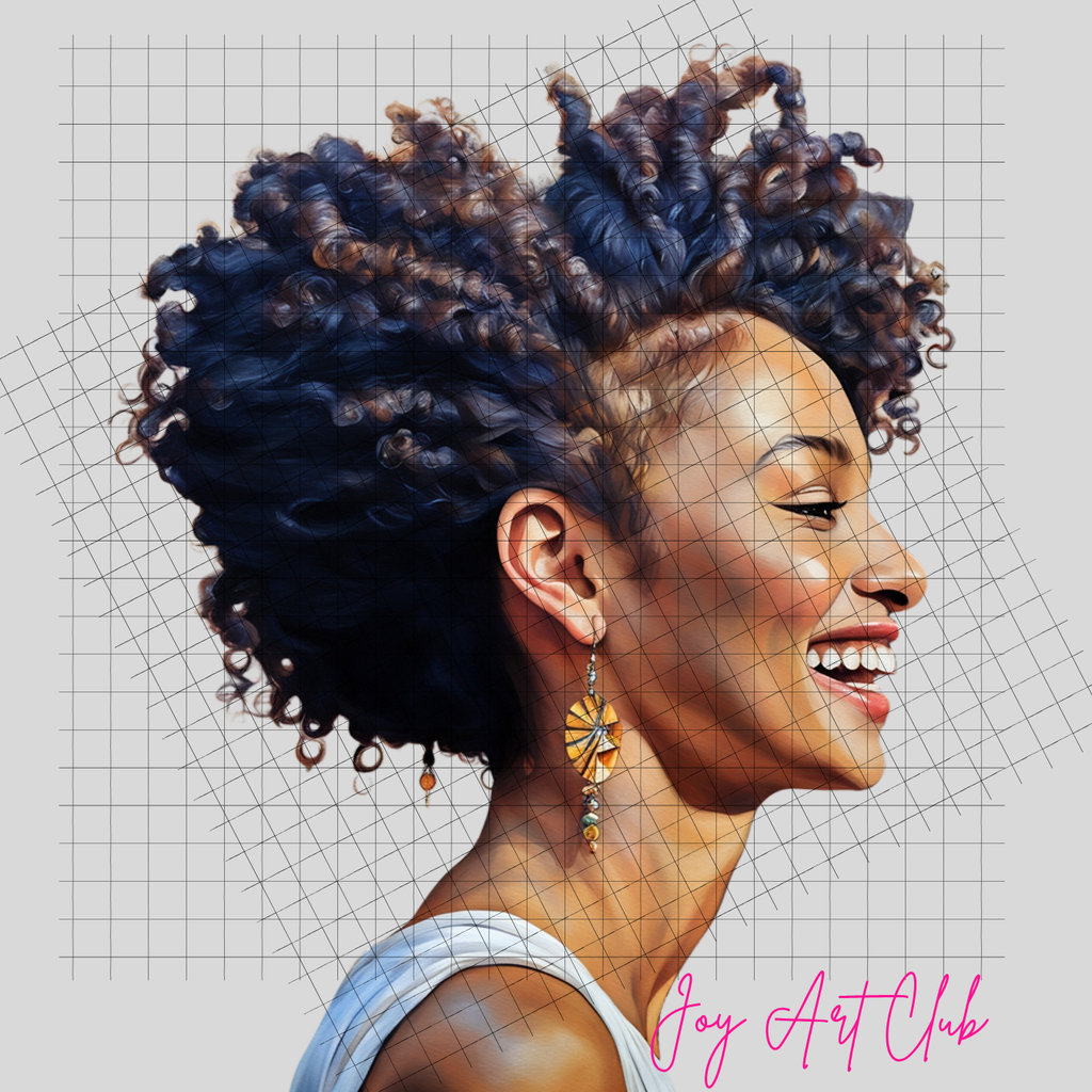 JAC - Black Woman Art - Clipart Bundle PLR / DFY - #Just Perfect
