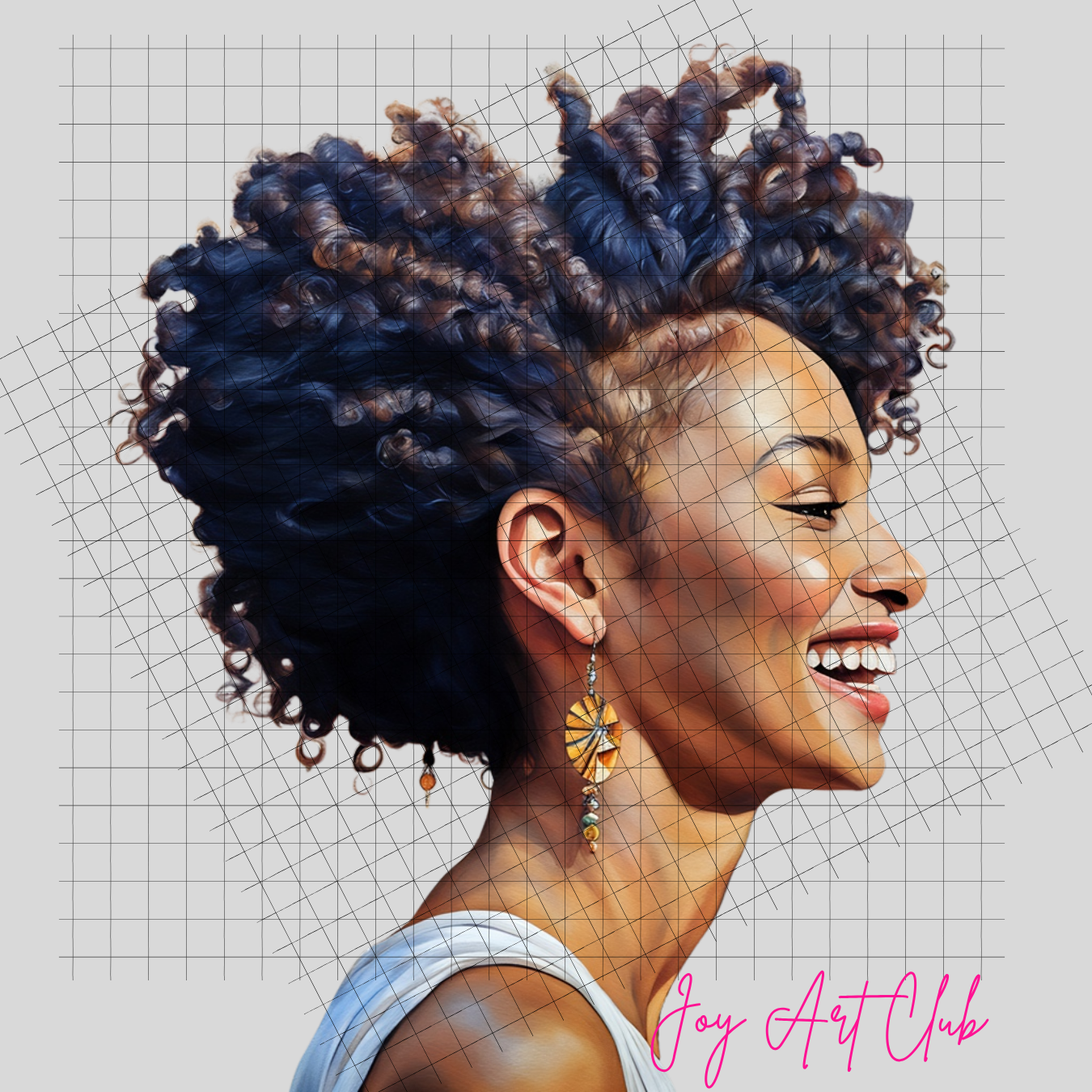 JAC - Black Woman Art - Clipart Bundle PLR / DFY - #Just Perfect
