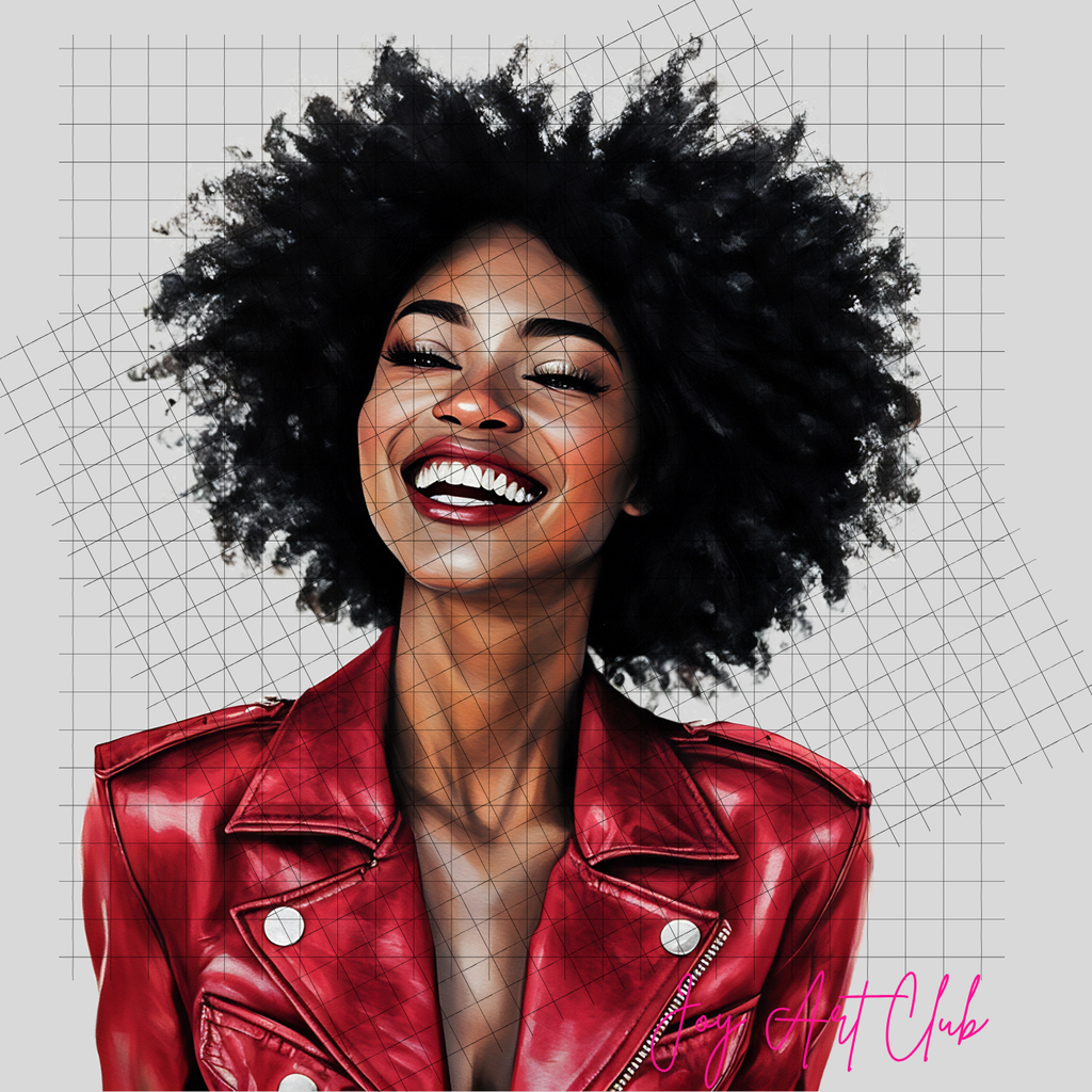 JAC - Black Woman Art - Clipart Bundle PLR / DFY - #Dreamy Days Sis