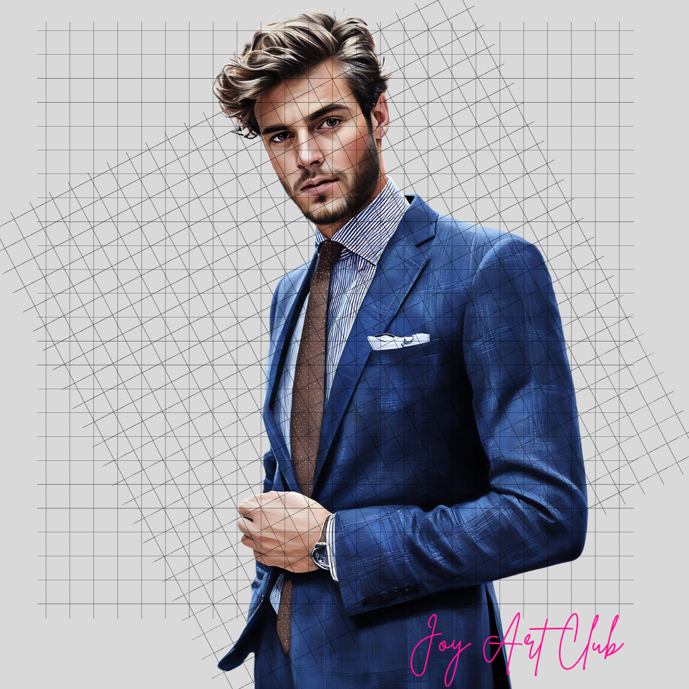 JAC - Diversity Men Art - Clipart Bundle PLR / DFY - #Variety Swag