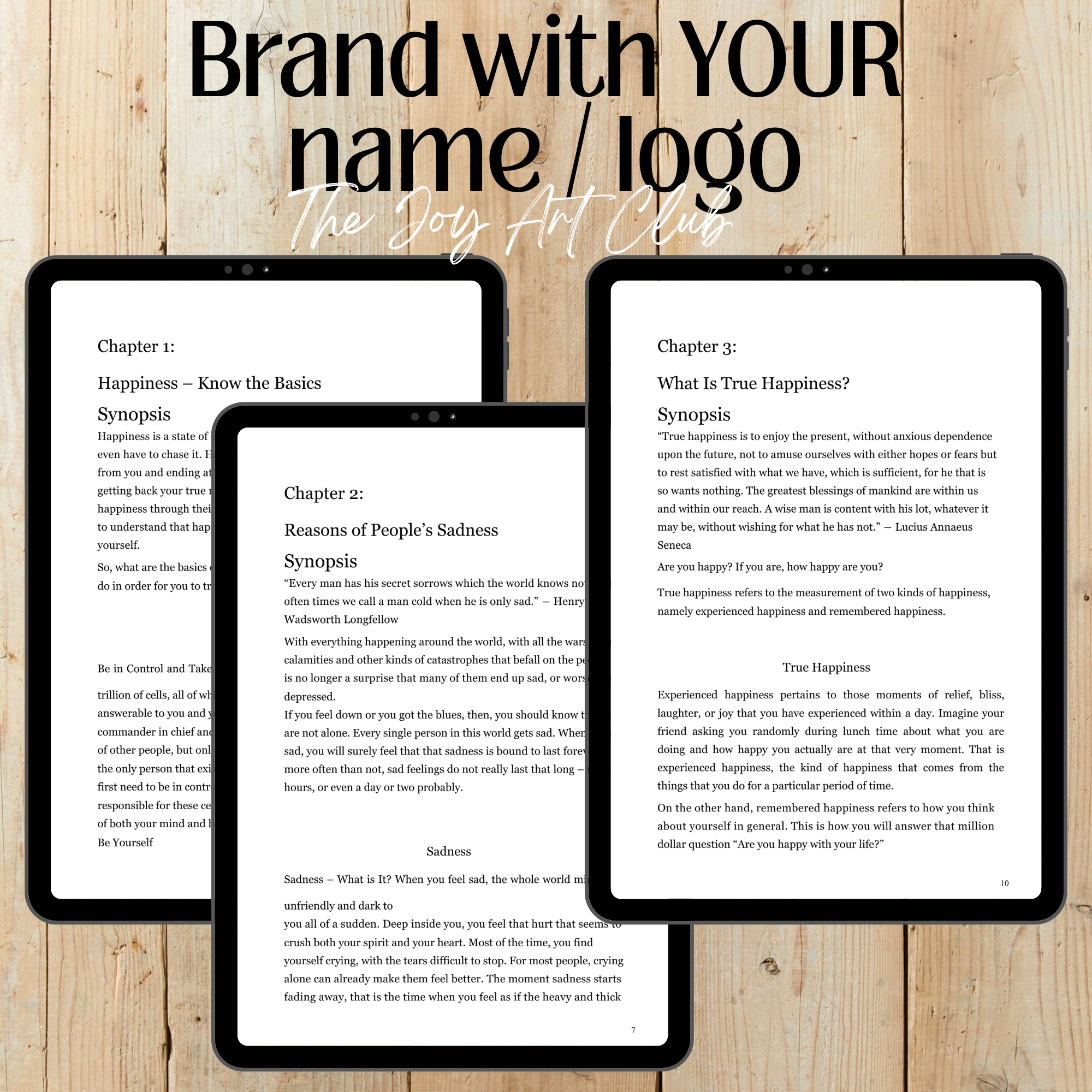 JAC - PLR  / DFY Ebook - 100% Editable - #Healing