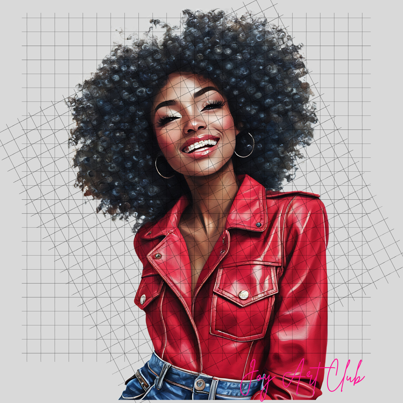 JAC - Black Woman Art - Clipart Bundle PLR / DFY - #Dreamy Days Sis