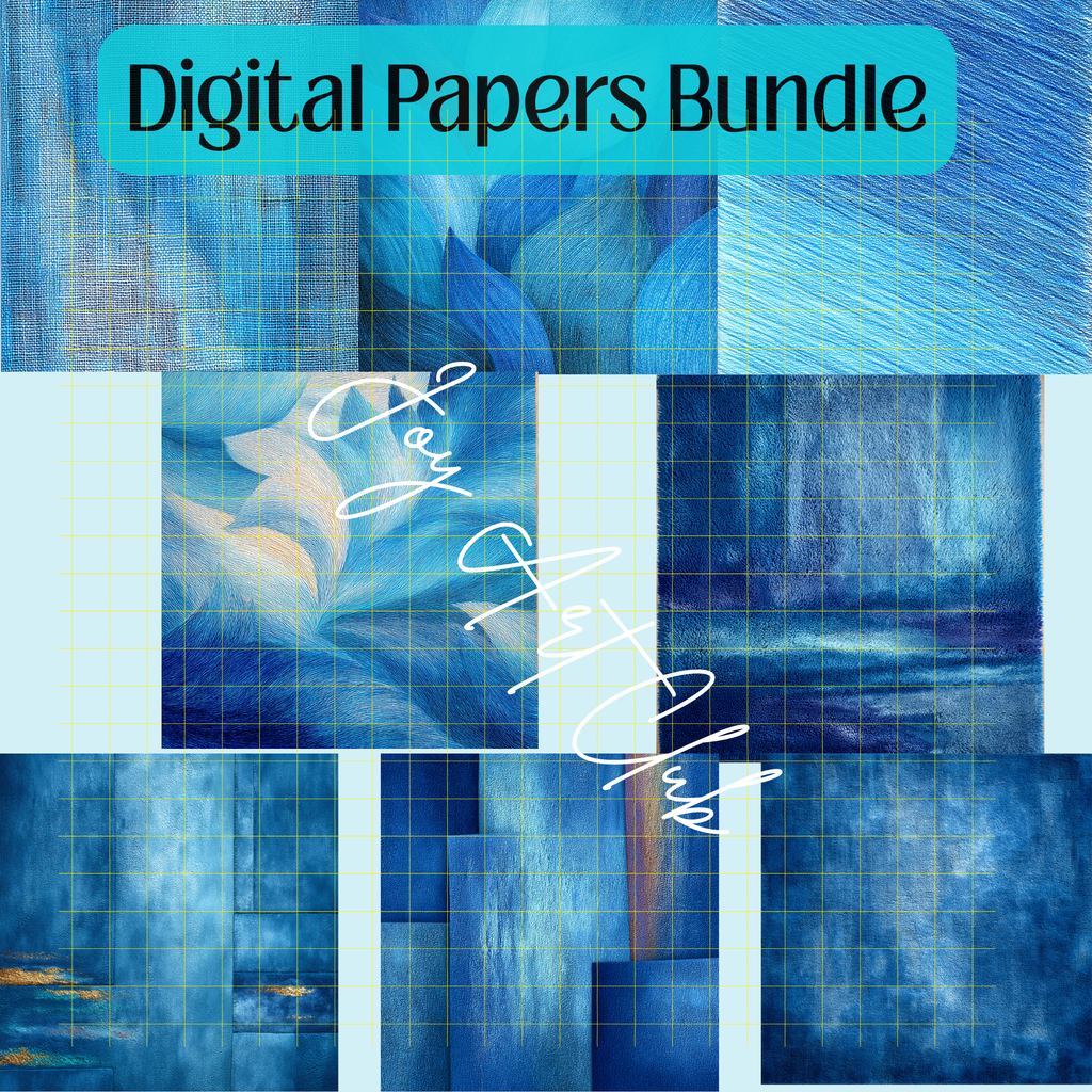 JAC - Mini Bundle Digital Papers Set - #Giggle Days