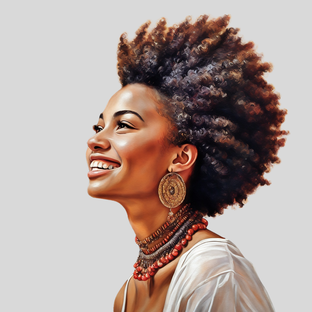 JAC - Black Woman Art - Clipart Bundle PLR / DFY - #Just Perfect