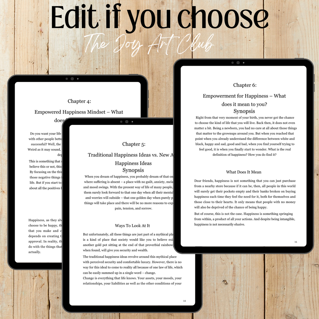 JAC - PLR  / DFY Ebook - 100% Editable - #Healing