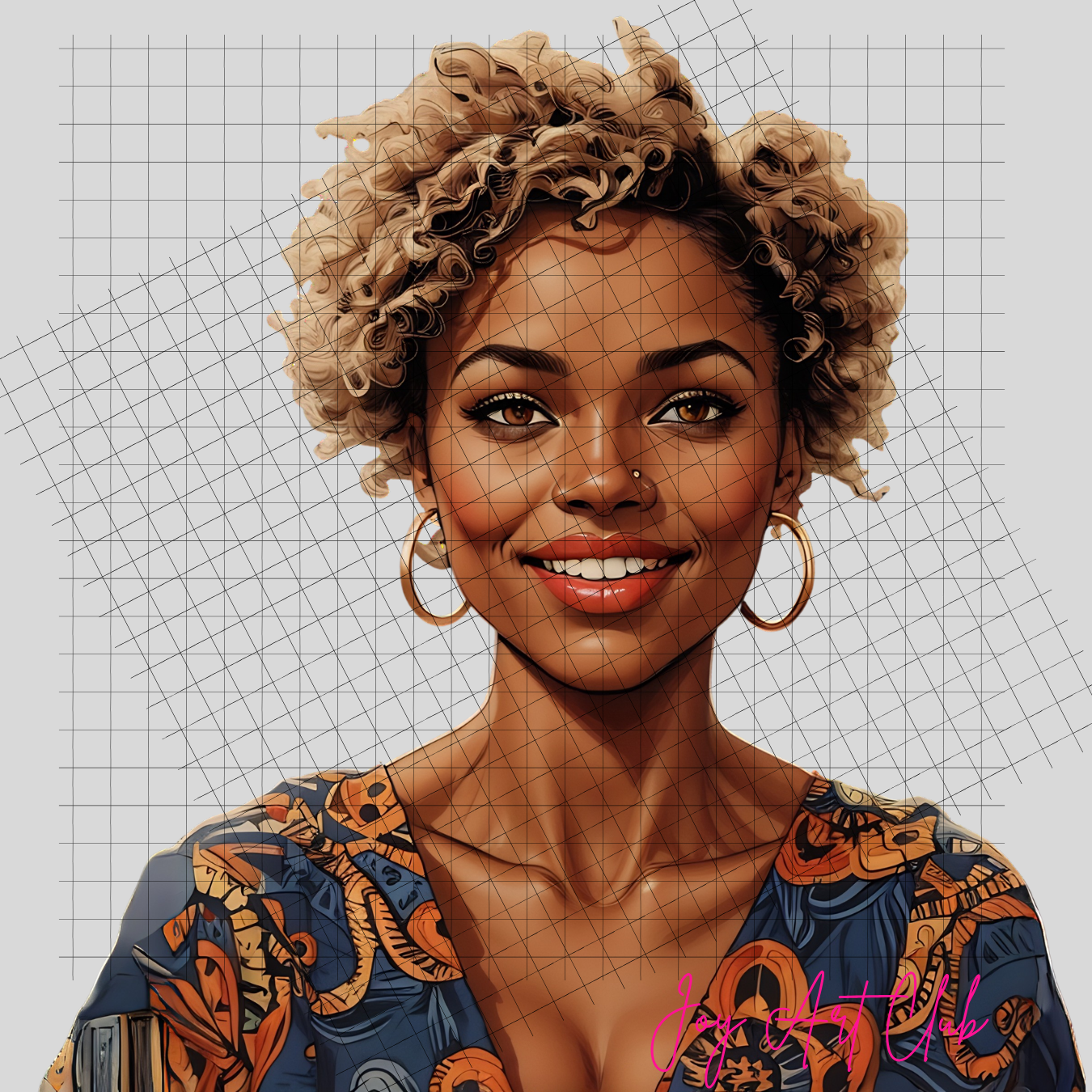 JAC - Black Woman Art - Clipart Bundle PLR / DFY - #Black Woman Style