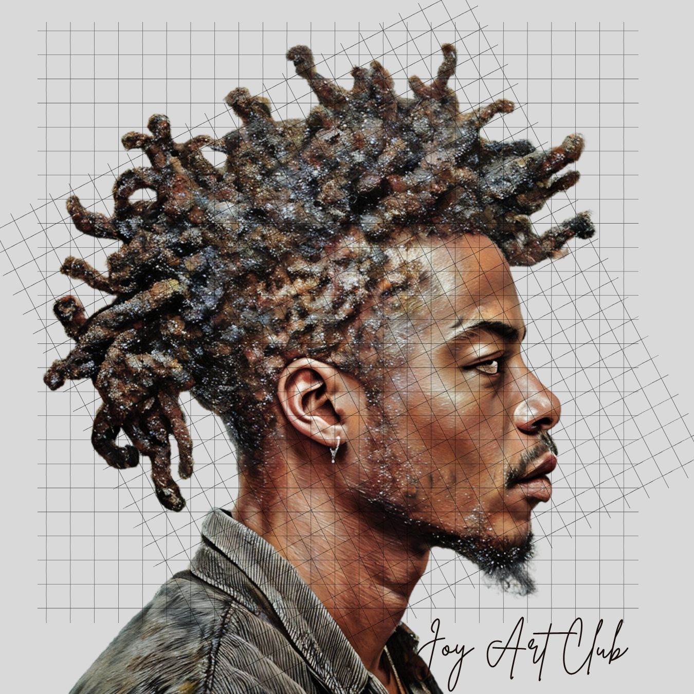 JAC - Black Man Art- Clipart Bundle PLR / DFY - #Cool Gents