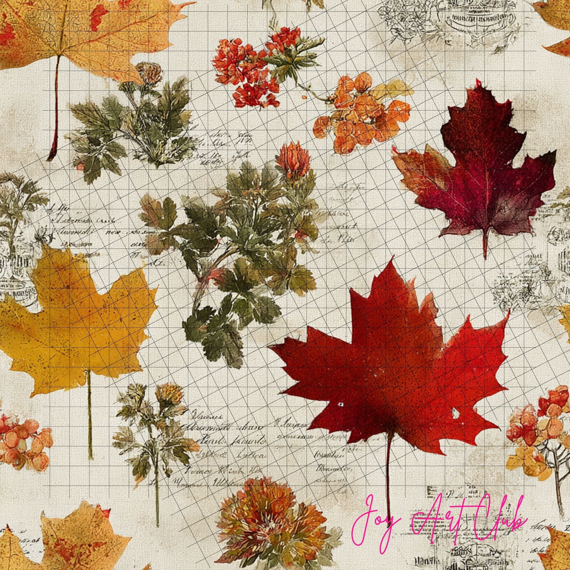 JAC - Standard Bundle Digital Papers - #Autumn Patch