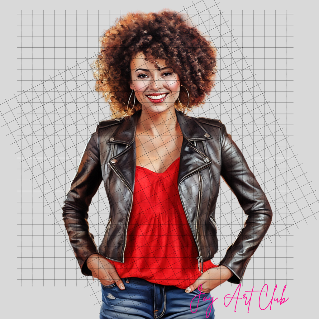 JAC - Black Woman Art - Clipart Bundle PLR / DFY - #Afro Bliss