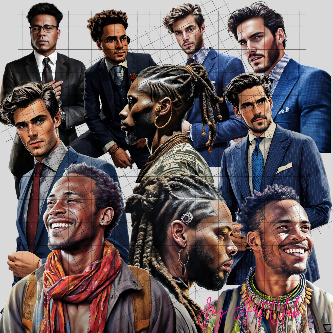 Digital Products to Sell on Etsy - DFY Products , 10 PNG Bundle of Images

